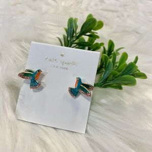 NWT Kate Spade Hummingbird Stud Earrings